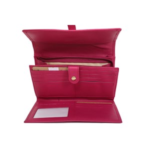 Compagnon tout-en-un katana cuir sauvage Rouge