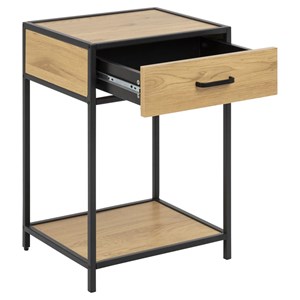 Factory table de chevet style industriel