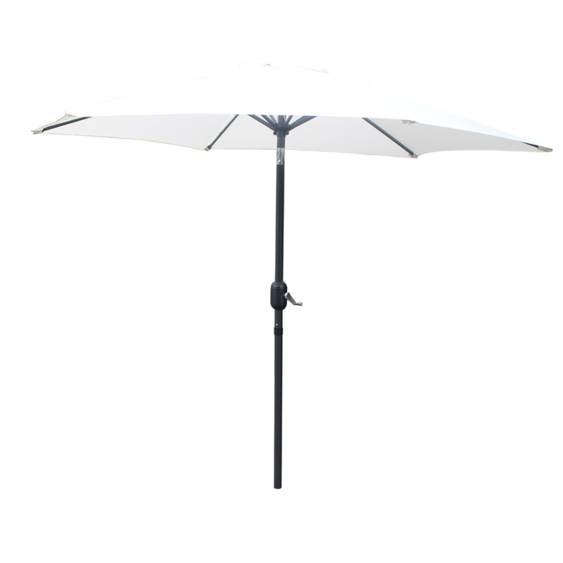 Come parasol droit rond 2,5 x 2,5 m écru