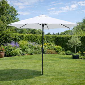 Come parasol ecru rond 2,5 x 2,5 m