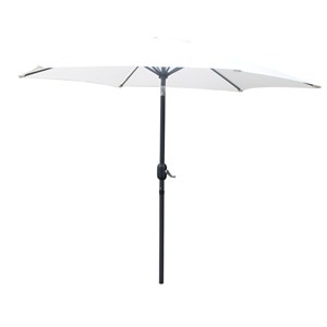 Come parasol droit rond 2,5 x 2,5 m écru