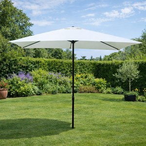 Spezia parasol ecru rectangle 2,93 x 1,93 m