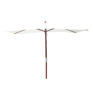 Pise parasol ecru rectangle 2,97 x 1,91 m