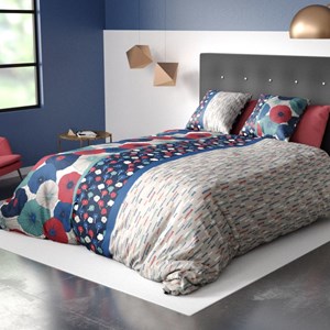 Housse de couette 260x240 + 2 taies