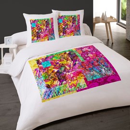 Housse de couette 260x240 + 2 taies