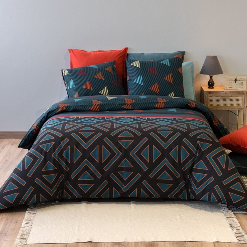 Housse de couette 260x240 + 2 taies