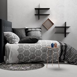 Housse de couette 260x240 + 2 taies