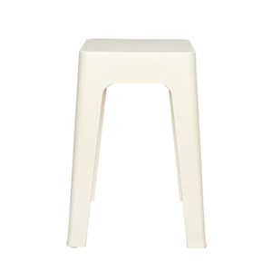 Tabouret empilable crème
