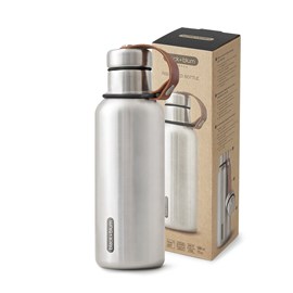 Gourde isotherme-noir-500ml-en acier inox-24h chaud  12h froid