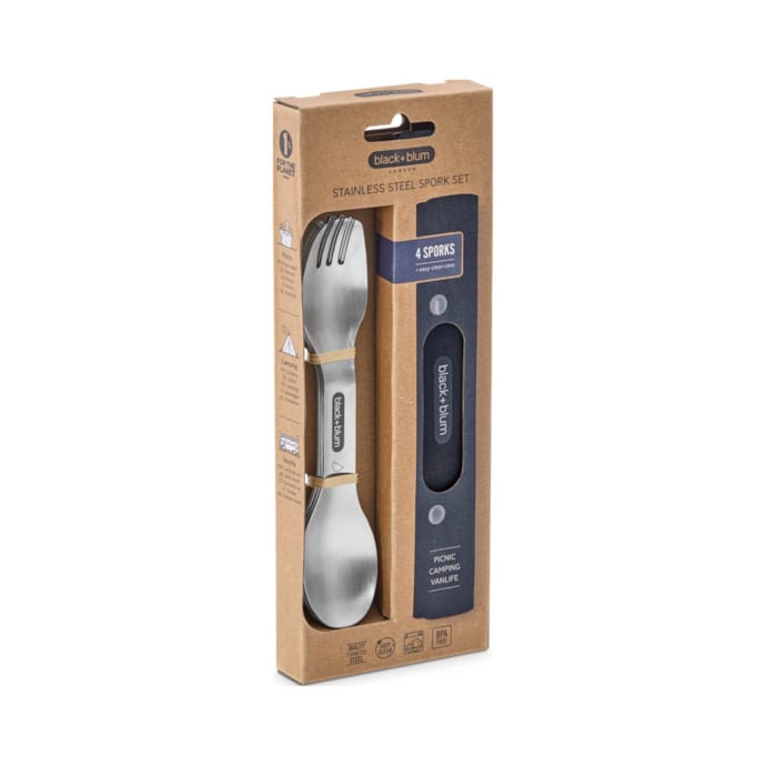 Set de 4 sprok en acier inox-haute qualité