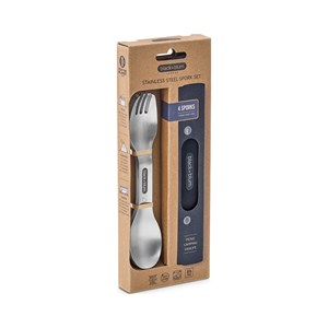 Set de 4 fourchettes en acier inox-haute qualité Argenté