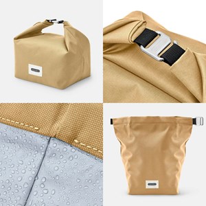 Lunch bag isotherme-beige-6,7l-étanche-eco-responsable Beige