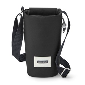 Sac à bouteille isotherme-noir-avec poche sécurisé Noir