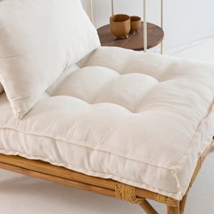 Fauteuil futon en rotin 1 place elisa