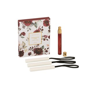 Boite parafinne rouge h.2cm