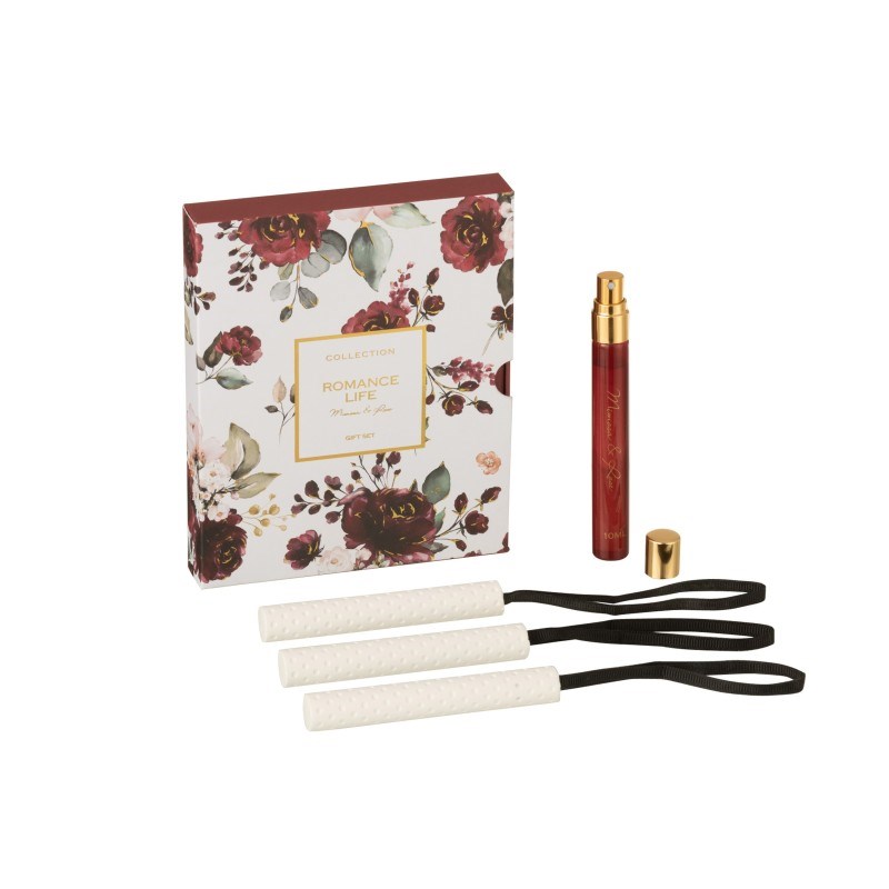 Boite paraffine rouge h.2cm