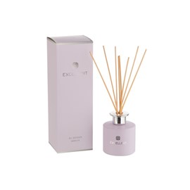 Huile verre mauve h.27cm