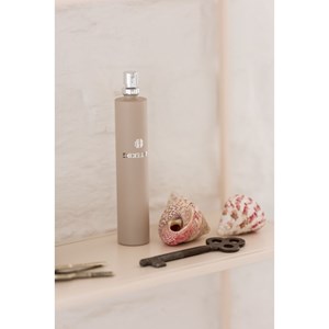 Parfum verre beige h.18cm