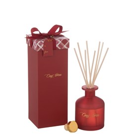 Huile paraffine rouge h.23.5cm