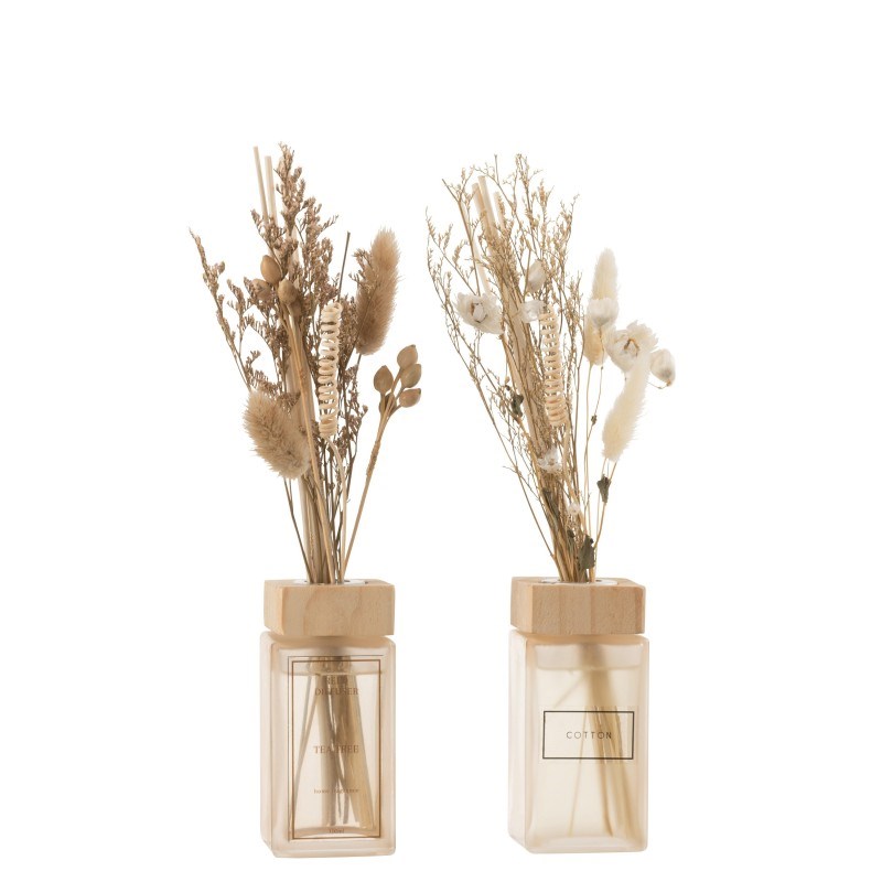 Set verre naturel h.0.44cm