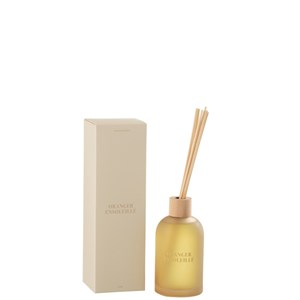 Diffuseur paraffine jaune h.27.5cm