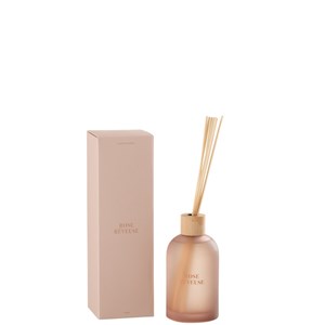 Diffuseur paraffine rose h.27.5cm