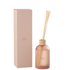 Diffuseur paraffine rose h.35.5cm