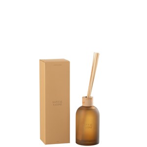 Diffuseur paraffine jaune h.27.5cm