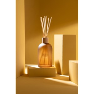 Diffuseur paraffine jaune h.35.5cm