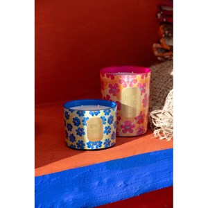 Bougie paraffine multicouleur h.8.5cm