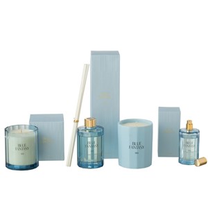 Huile paraffine bleu h.28.5cm