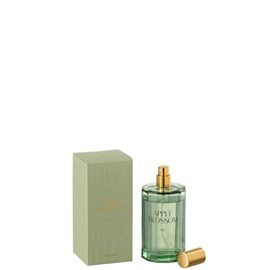 Parfum paraffine vert h.12.5cm