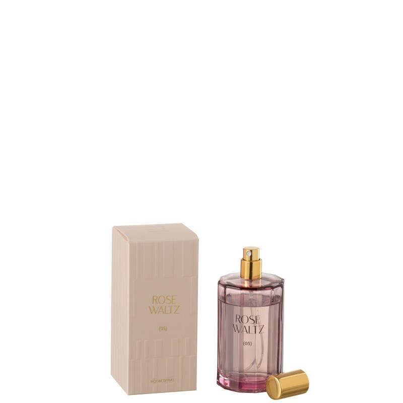 Parfum paraffine rose h.12.5cm