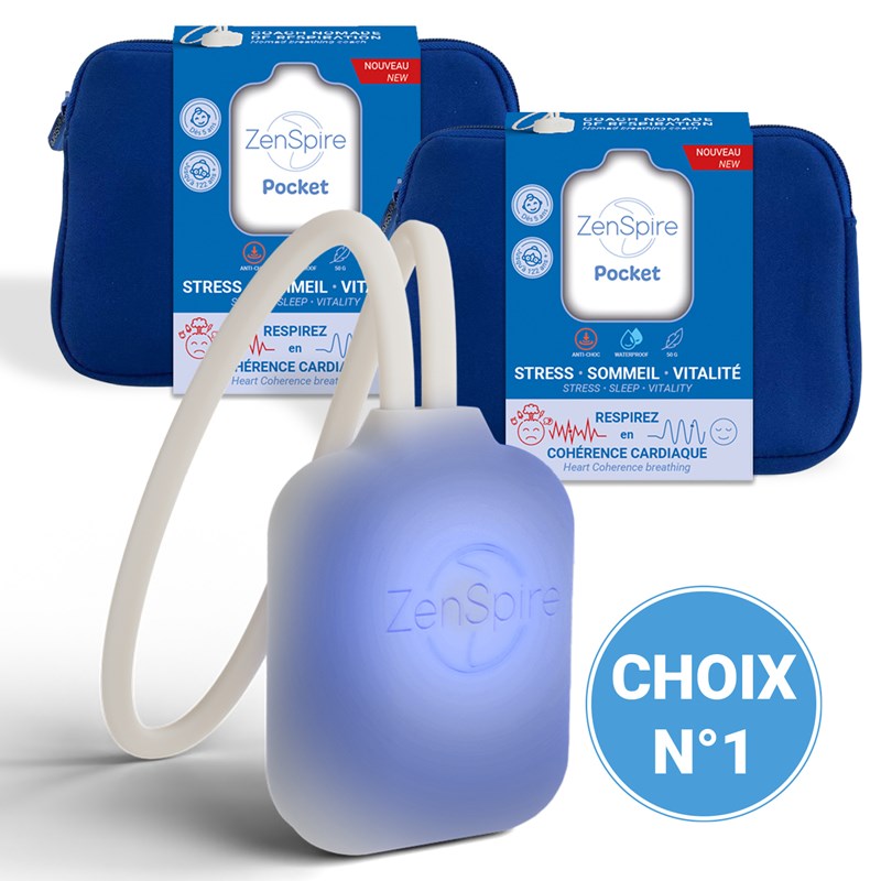 Pack 2 zenspire pocket stress,sommeil,immunité