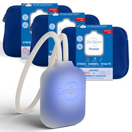 Pack 3 zenspire pocket stress,sommeil,immunité