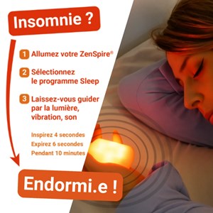 Pack 3 zenspire pocket stress,sommeil,immunité