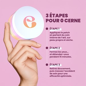 Patchs anti-cernes - 60 patchs (1 pot)