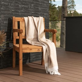 Petit banc de jardin bois – brun