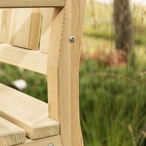 Chaise de jardin bois – vert