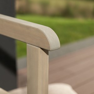 Chaise de jardin bois – gris