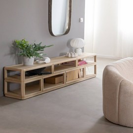 Meuble tv bois manguier