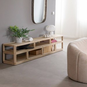 Meuble tv bois manguier