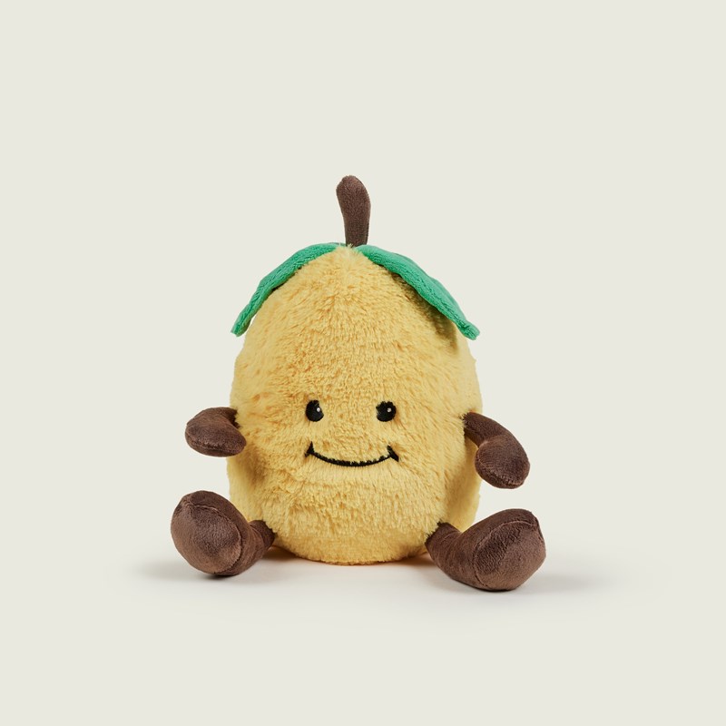 Peluche bouillotte citron dehoussable warmies