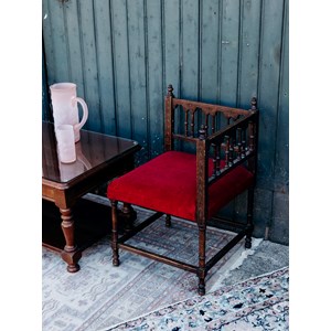 Ernest, le fauteuil d'angle rouge n°525