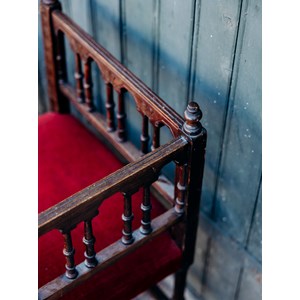 Ernest, le fauteuil d'angle rouge n°525