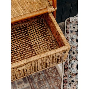 Petite commode en rotin n°133