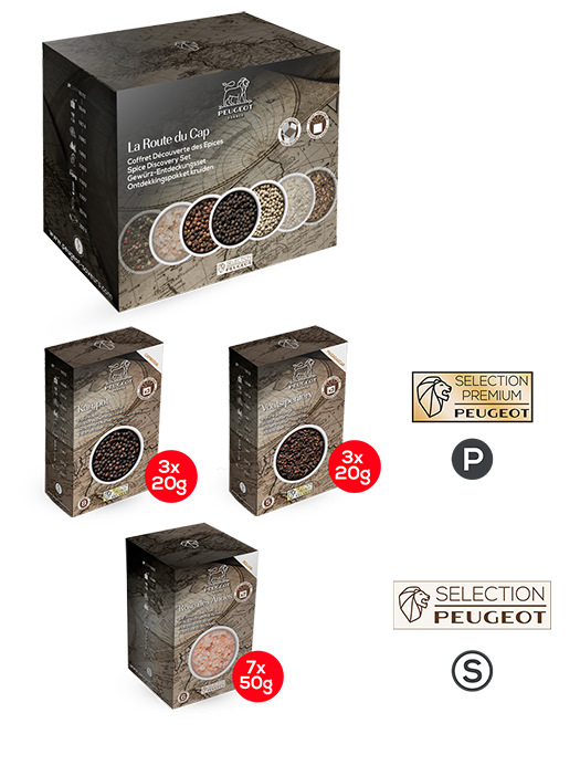 Multipack mix premium pack poivres et
