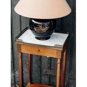 Odile, le chevet en bois et marbre n°510