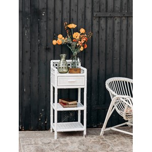 Odile, le chevet blanc en rotin n°511