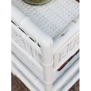 Odile, le chevet blanc en rotin n°511